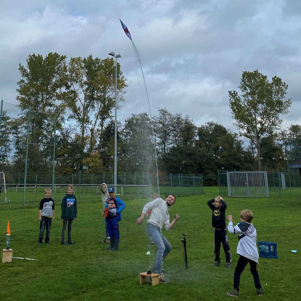 Flaschenrakte starte