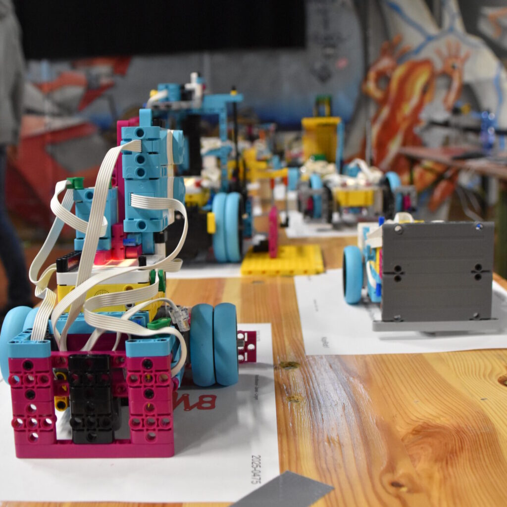 Roboter in nah aufnehme