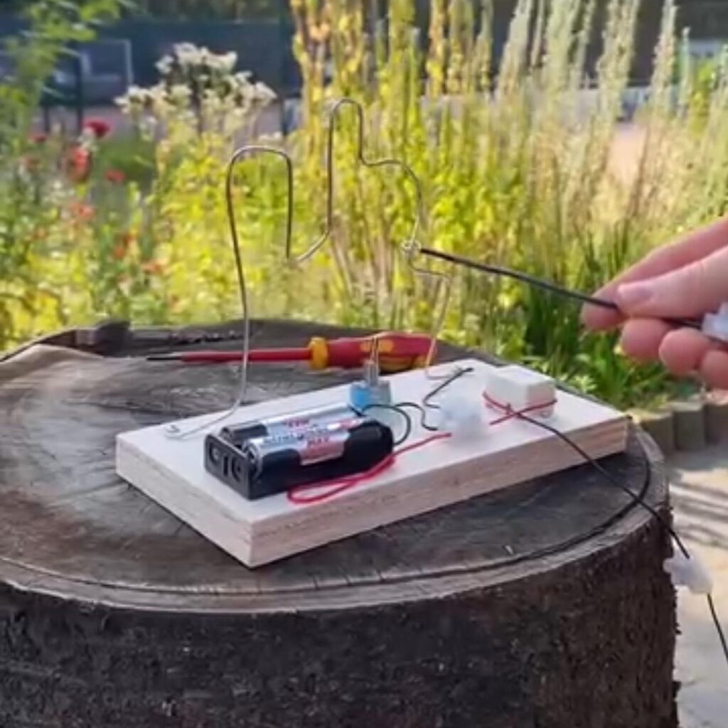 Foto von einem Heißen Draht