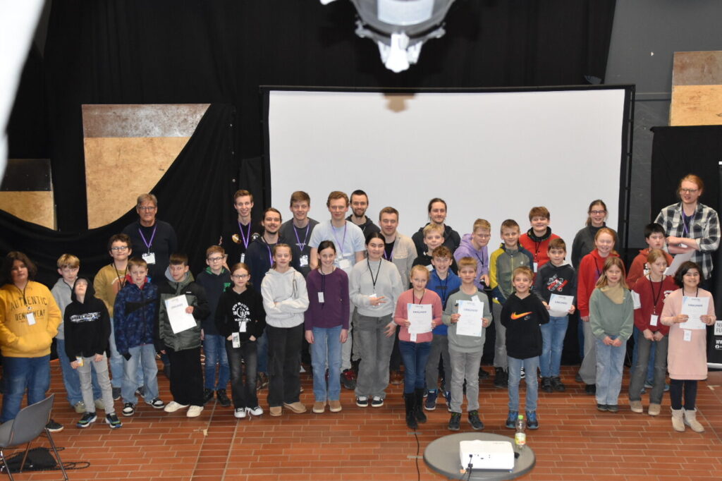 Abschluss foto des ersten GROW